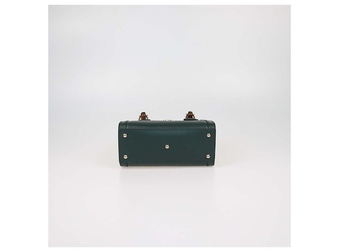 Borsa Gucci Small Diana in pelle verde - vista 4
