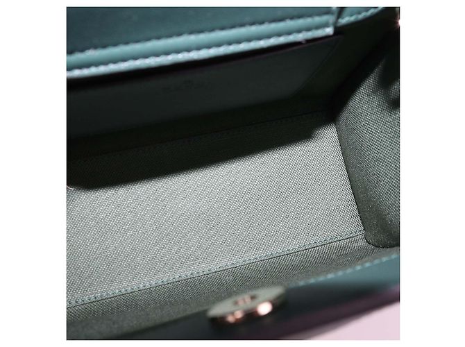 Borsa Gucci Small Diana in pelle verde - vista 6