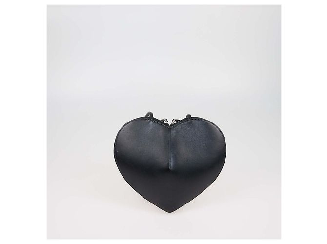 Alaïa Borsa a tracolla Le Coeur in pelle nera Alaia Nero - vista 3