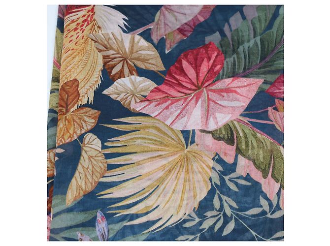 Zimmermann Pareo aus Baumwolle mit floralem Multicolor-Print Blau - Ansicht 2