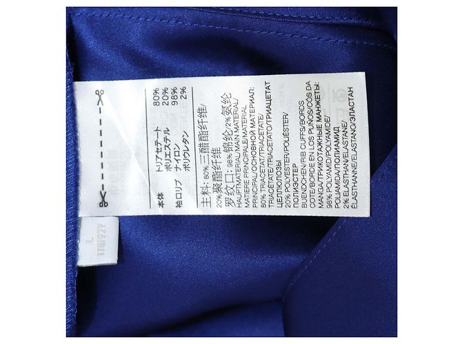 Y3 Set aus Kapuzenpullover mit Reißverschlusstasche und Jogginghose mit Kordelzug in Metallic-Blau - Ansicht 7