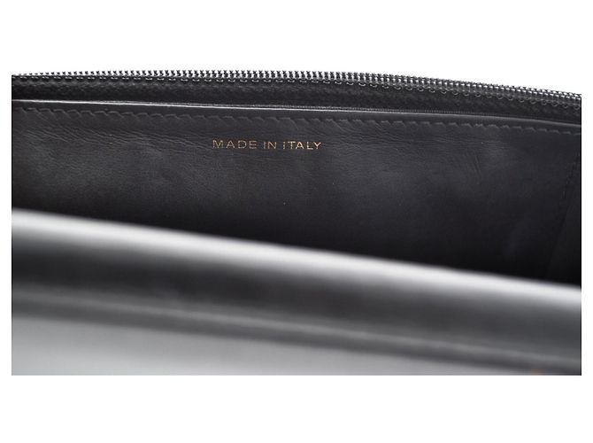 Chanel Boy Wallet on Chain Pelle Caviar Nera Nero - vista 17