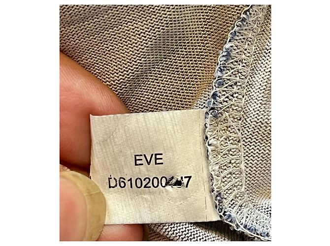 Diane von Furstenberg Vestido Cruzado Seda Estampado Serpiente "Eve" Negro Rosa Blanco Azul Multicolor Dorado - vista 7
