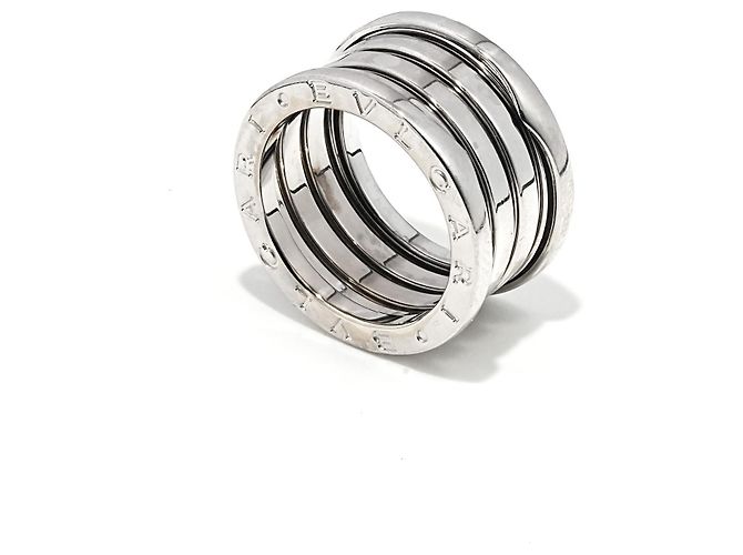 Bulgari Anillo Bvlgari B.zero1 de 3 bandas en oro blanco - vista 2