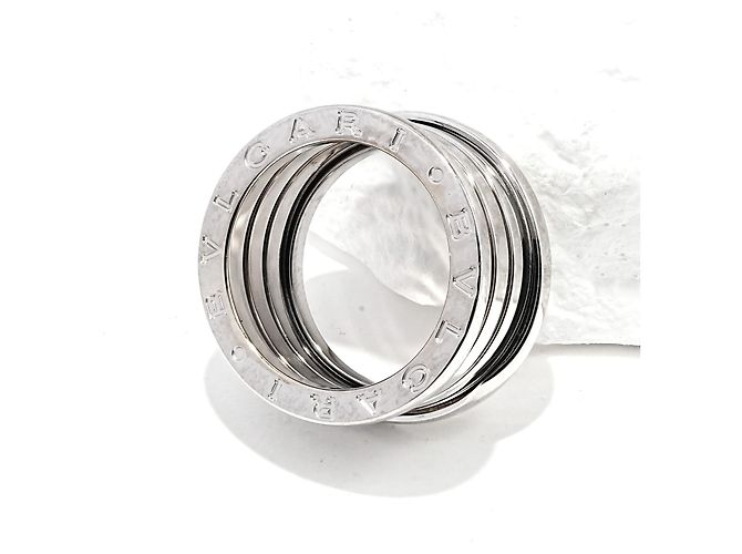 Bulgari Anillo Bvlgari B.zero1 de 3 bandas en oro blanco - vista 3