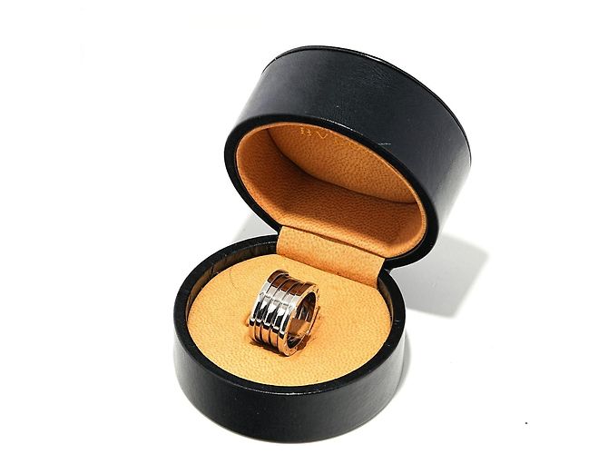 Bulgari Anillo Bvlgari B.zero1 de 3 bandas en oro blanco - vista 5
