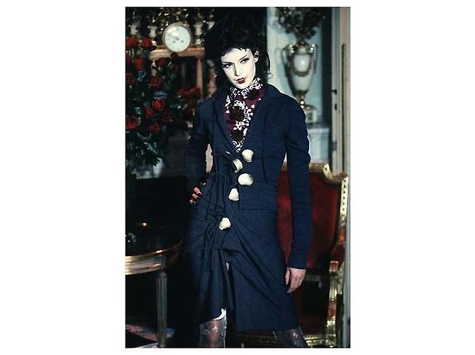 Vivienne Westwood Gold Label 'Dressed to Scale' Jacke Dunkelviolett - Ansicht 16