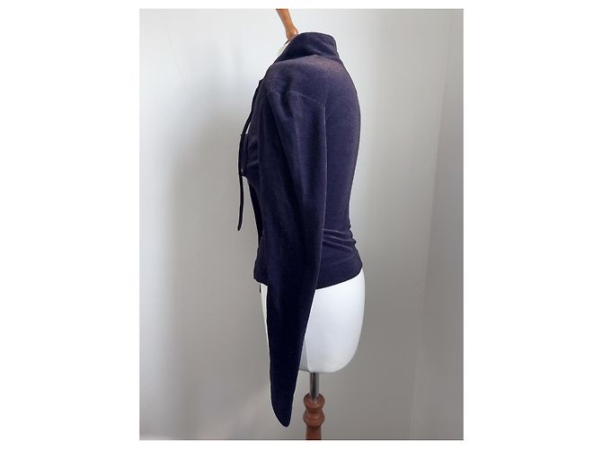 Vivienne Westwood Gold Label 'Dressed to Scale' Jacke Dunkelviolett - Ansicht 8