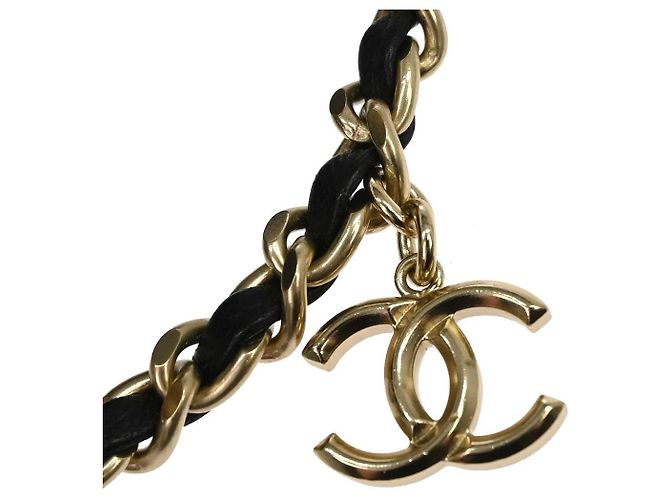 Chanel Chain Frame Lambskin Nero - vista 6