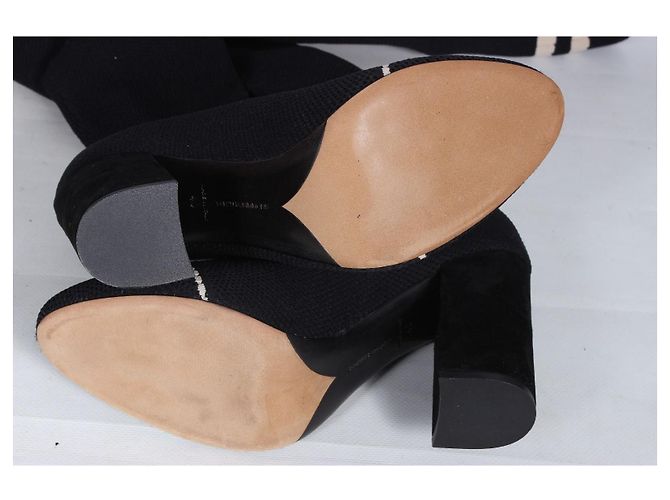 Tabitha Simmons Stivali Stretch Sopra il Ginocchio Nero - vista 12