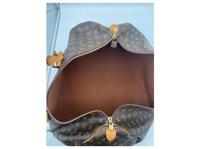 Louis Vuitton Keepall 55 Reisetasche Monogram Braun - Ansicht 11