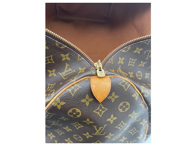 Louis Vuitton Keepall 55 Reisetasche Monogram Braun - Ansicht 12