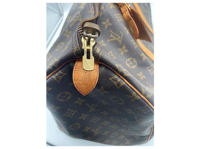 Louis Vuitton Keepall 55 Reisetasche Monogram Braun - Ansicht 13