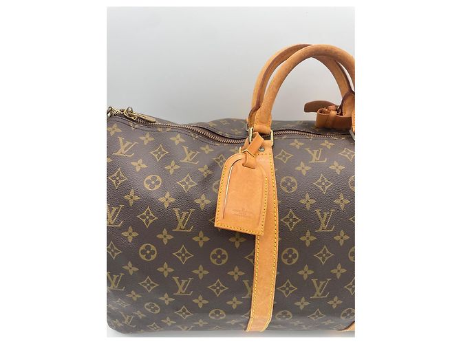 Louis Vuitton Keepall 55 Reisetasche Monogram Braun - Ansicht 7