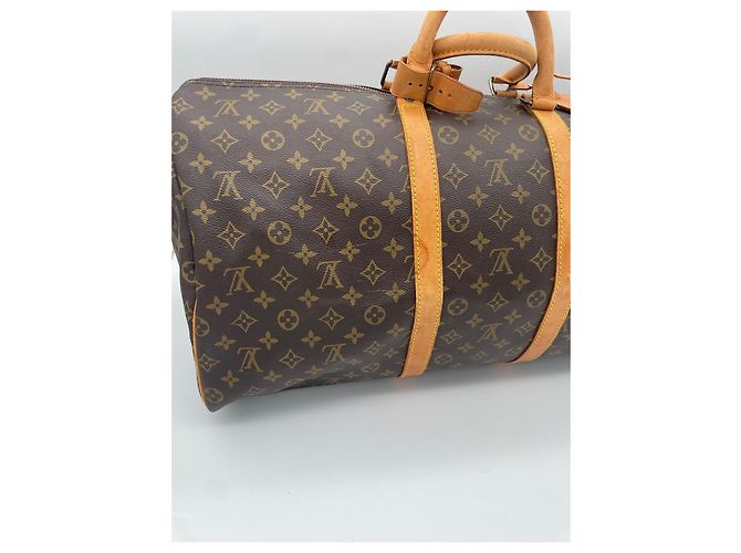 Louis Vuitton Keepall 55 Reisetasche Monogram Braun - Ansicht 8