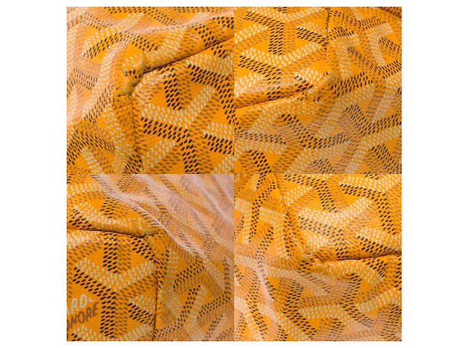 Saint Louis GOYARD Saint-Louis Bag in Yellow Canvas - 103927 - view 12