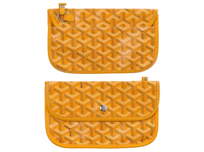 Saint Louis GOYARD Saint-Louis Bag in Yellow Canvas - 103927 - view 14