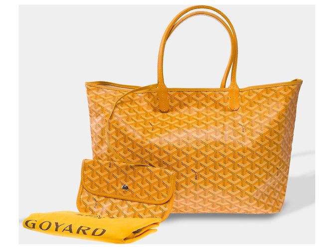Saint Louis GOYARD Saint-Louis Bag in Yellow Canvas - 103927 - view 2