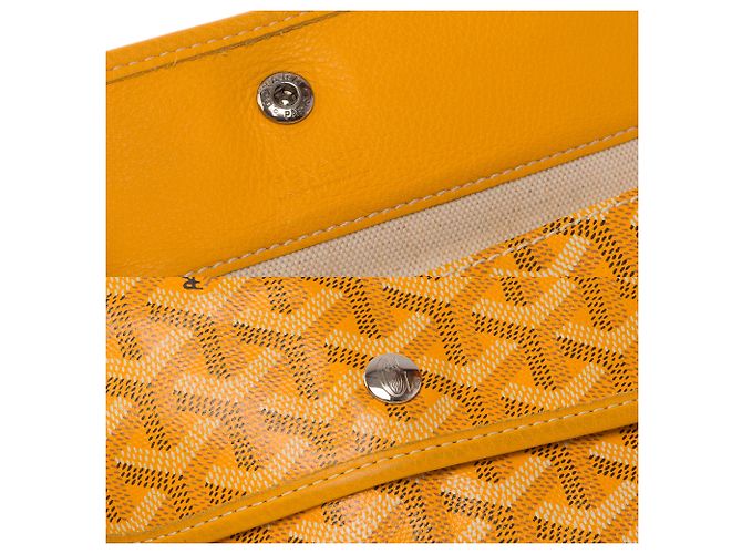 Saint Louis GOYARD Saint-Louis Bag in Yellow Canvas - 103927 - view 7