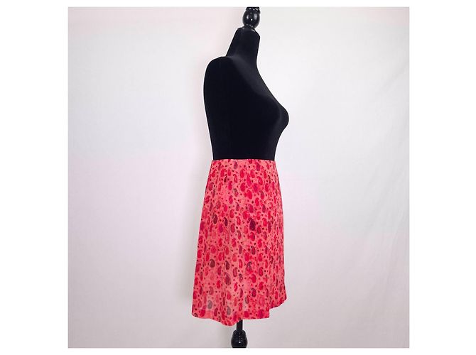 Christian Lacroix Minifalda Rosa Estampado Paisley - vista 4