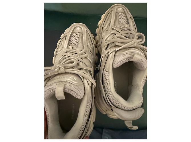Balenciaga Track Sneakers Beige - vista 6