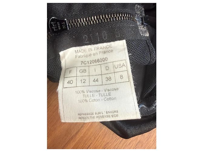Christian Dior Asymmetrisches Drapiertes Abendkleid Schwarz - Ansicht 5