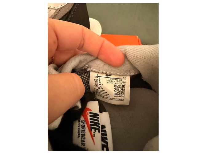 Nike x Sacai LDWaffle Sneakers Grey Black White - view 11