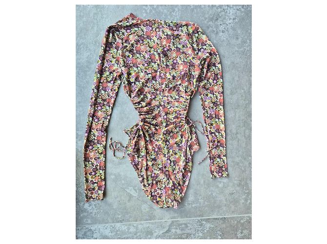 Isabel Marant Jorja Body mit Blumenprint Mehrfarben - Ansicht 10