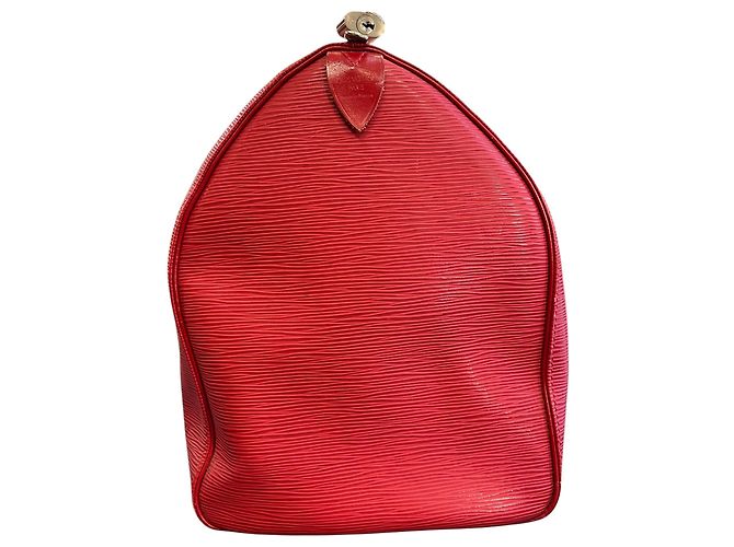 Louis Vuitton Reisetasche 2006, rotes Epi-Leder - Ansicht 3