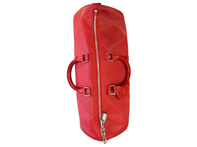 Louis Vuitton Reisetasche 2006, rotes Epi-Leder - Ansicht 4