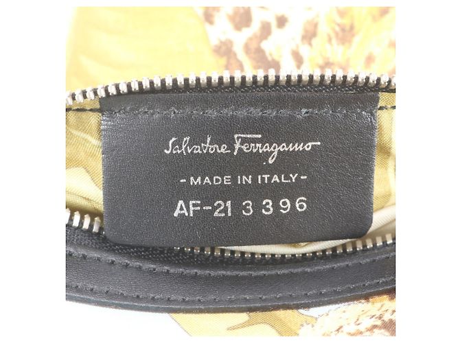 Salvatore Ferragamo Gancini Wendbare Tote Bag Schwarz - Ansicht 8
