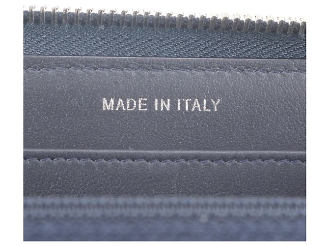 Chanel Deauville Denim Langer Geldbeutel Braun - Ansicht 8