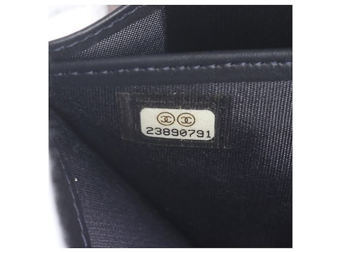 Chanel Deauville Denim Langer Geldbeutel Braun - Ansicht 9