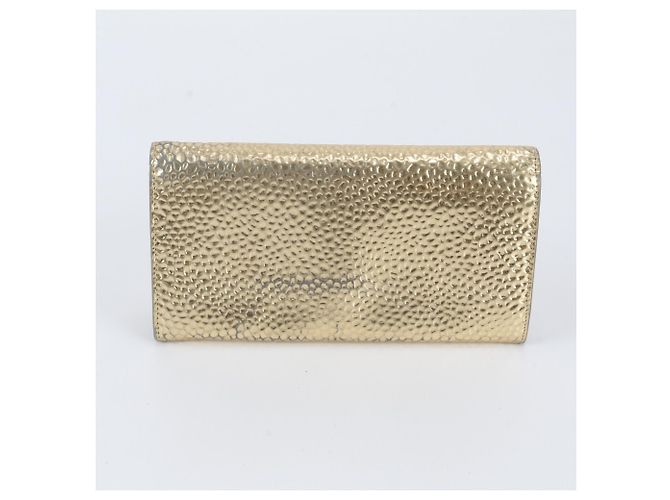 Cartera larga de piel Giant de Balenciaga Dorado - vista 2