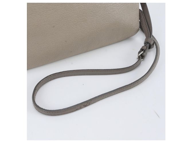 Borsa a tracolla in pelle Miu Miu Beige - vista 2