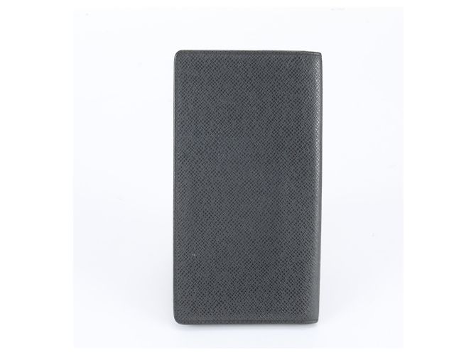 Louis Vuitton Taiga Bi-fold Long Wallet in Ardoise Leather Grey - view 2