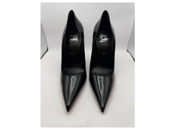 Décolleté Christian Louboutin So Kate in vernice nera Nero - vista 8