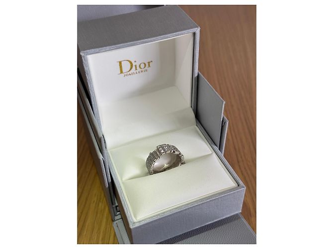 Autre Marque Dior GEM Ring aus Weißgold und Diamanten Silber - Ansicht 3