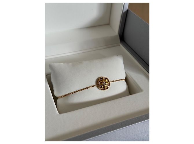 Autre Marque Dior Bracciale Rosa dei Venti Oro Giallo Diamanti Madreperla D'oro - vista 2