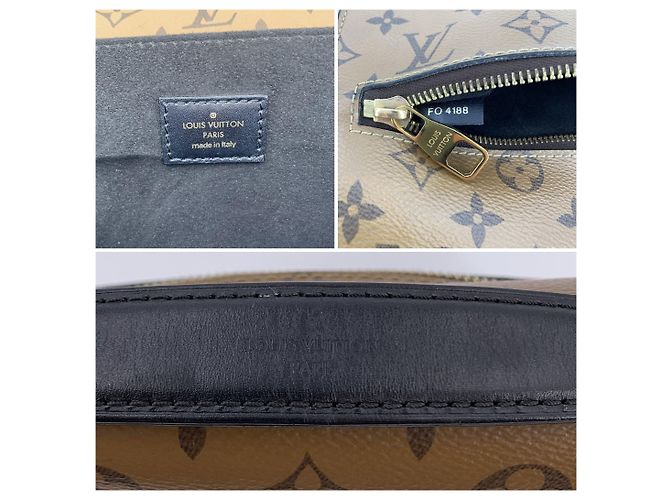 Louis Vuitton Bolso bandolera Metis Reverse de lona Monogram marrón Castaño - vista 6