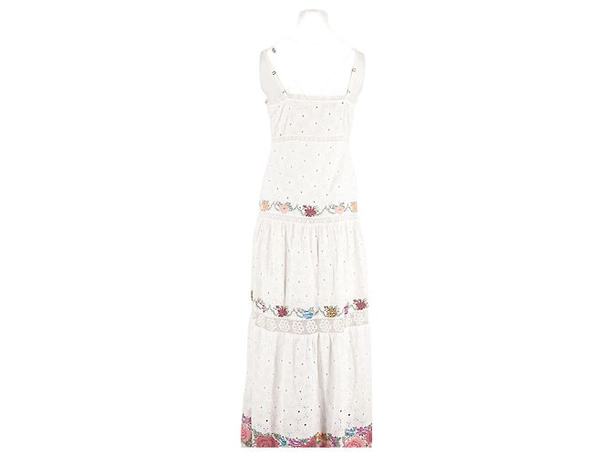 Autre Marque Vestido LoveShackFancy de algodão branco - vista 6