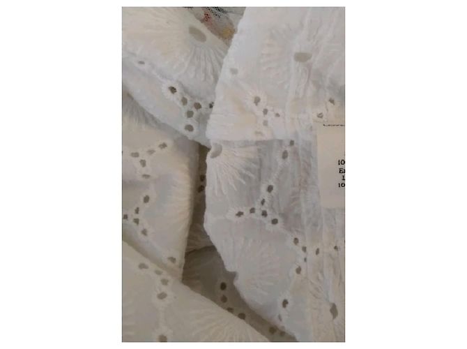 Autre Marque Vestido LoveShackFancy de algodão branco - vista 8