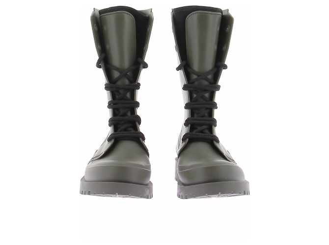 Botas Christian Dior de goma caqui - vista 3