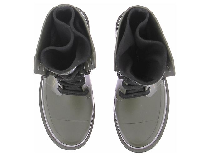 Botas Christian Dior de goma caqui - vista 4