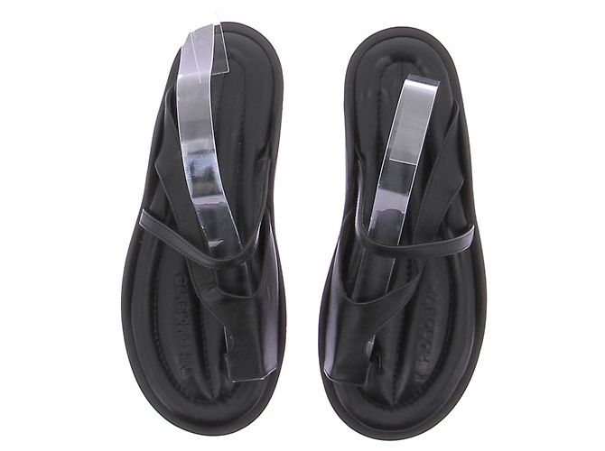 Autre Marque Sandali GIABORGHINI in pelle neri 38 Nero - vista 4