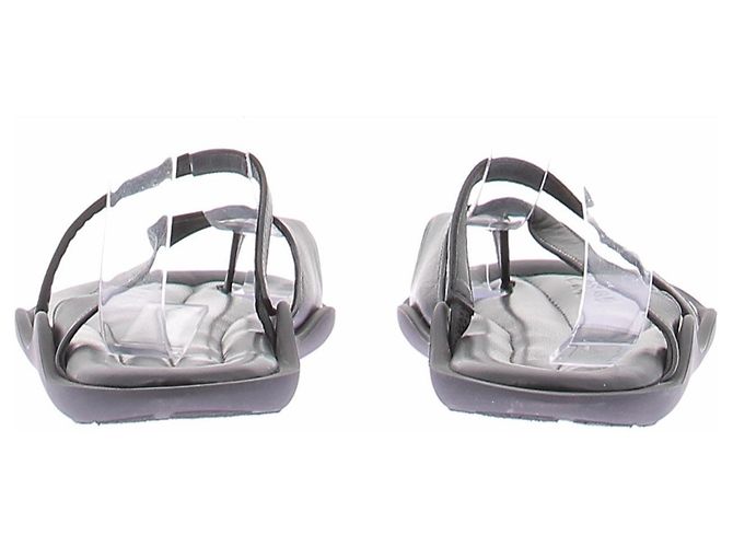 Autre Marque Sandali GIABORGHINI in pelle neri 38 Nero - vista 7