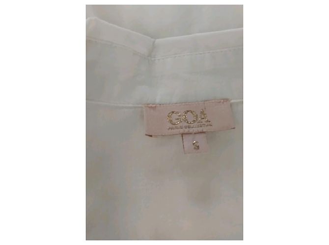 Autre Marque Vestido de algodón blanco GOA - vista 7