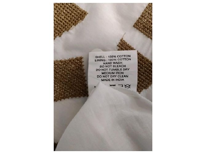 Autre Marque Vestido de algodón blanco GOA - vista 8