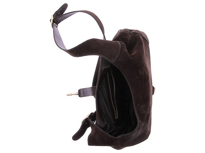 Borsa a tracolla Gucci Jackie 1961 Marrone - vista 7