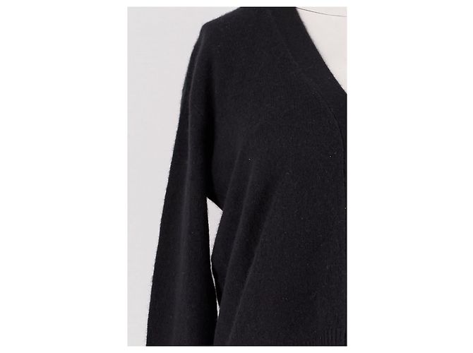 Autre Marque FROM FUTURE Kaschmir Cardigan schwarz - Ansicht 3